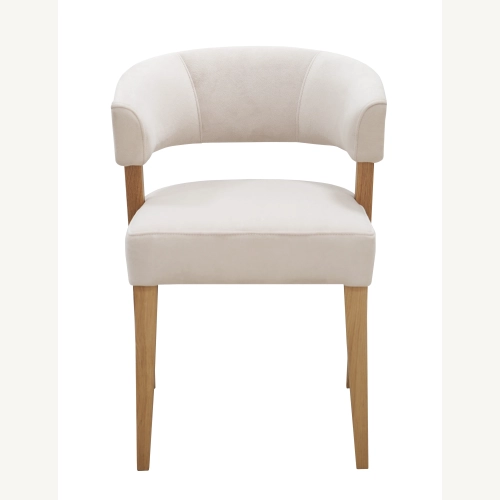 PRODUCENT Krzesło Drewno Lite Dębowe KR-206 Tkanina